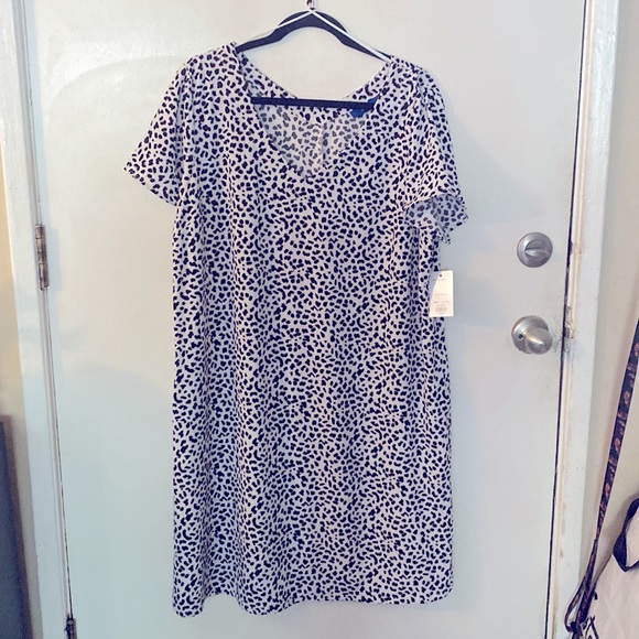 COPY - Dalmatian spotted dress. Short sleeve with pockets. - Picture 5 of 5